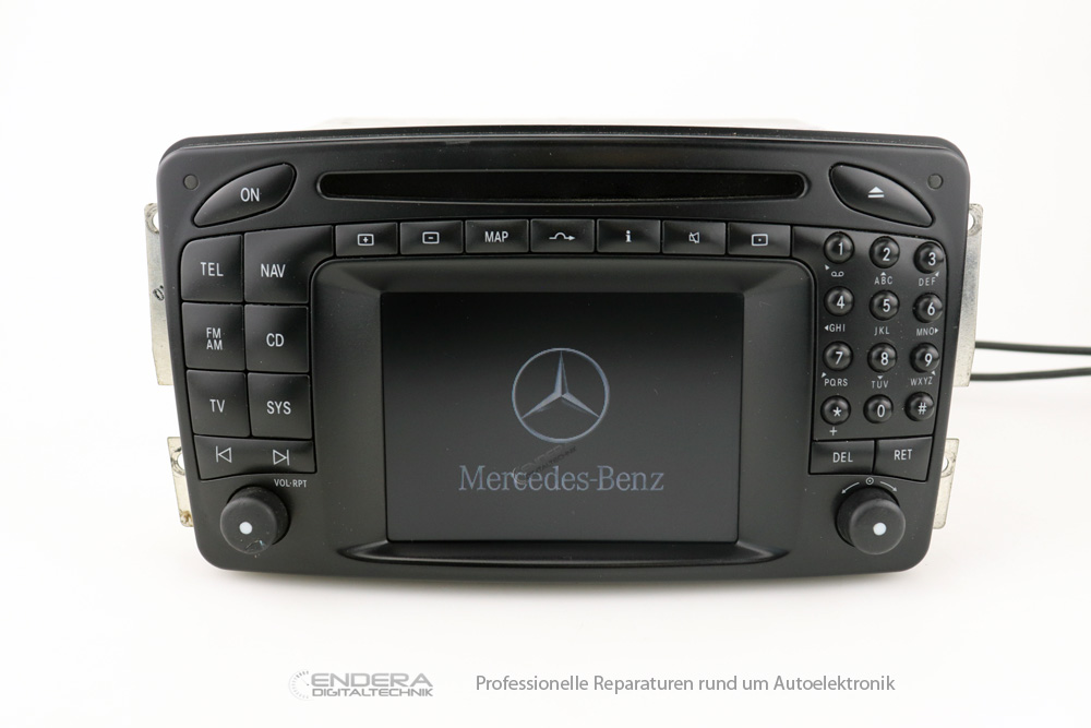 Navigation Reparatur Mercedes W210